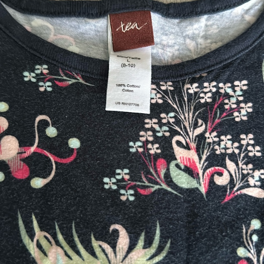 Cute summer Tea Collection tee shirt size 8-10